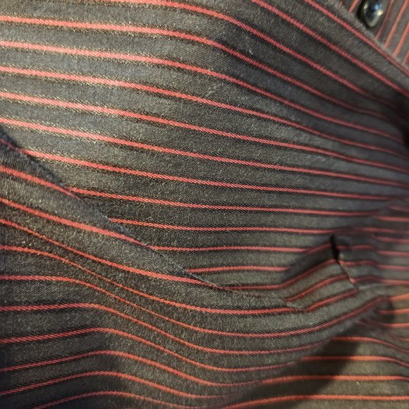 HILLTOP WRINKLE FREE MEN'S LONG SLEEVE SHIRT  XL #1464 - Picture 12 of 15